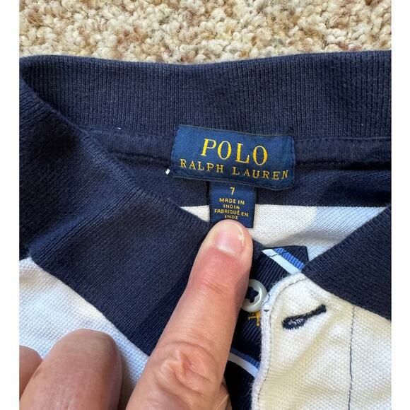 Ralph Lauren Polo shirt, boys 7 - Picture 3 of 5
